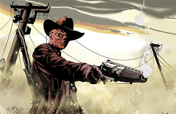 The ghoul full color print